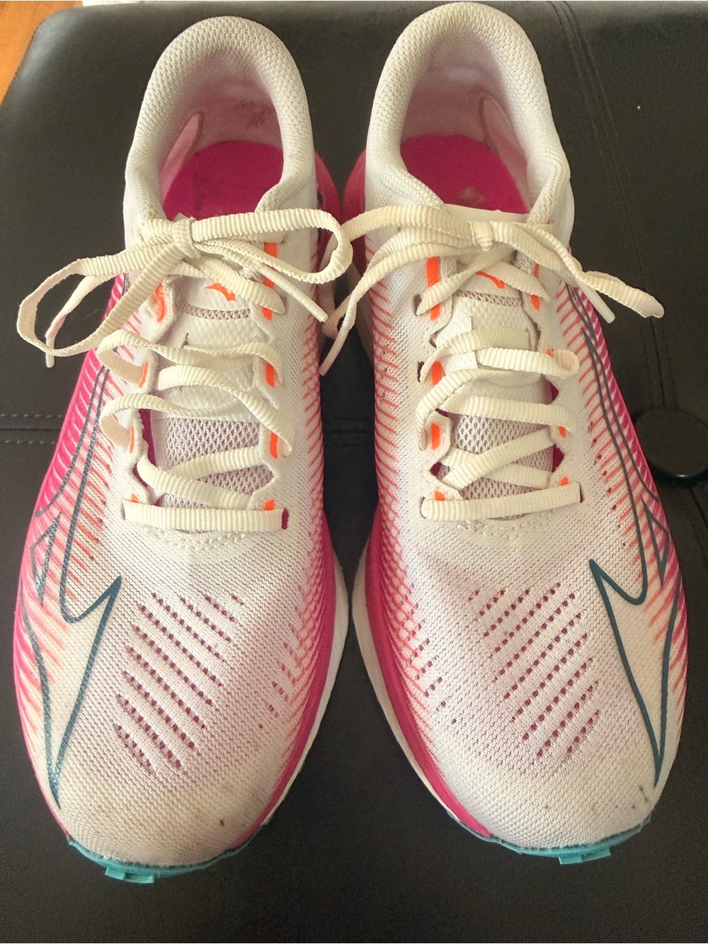 Mizuno Wave Rebellion Pro Women’s Running Shoes Pink White Size 7
